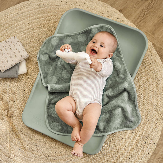 Leander Matty Organic Topper Dots Design