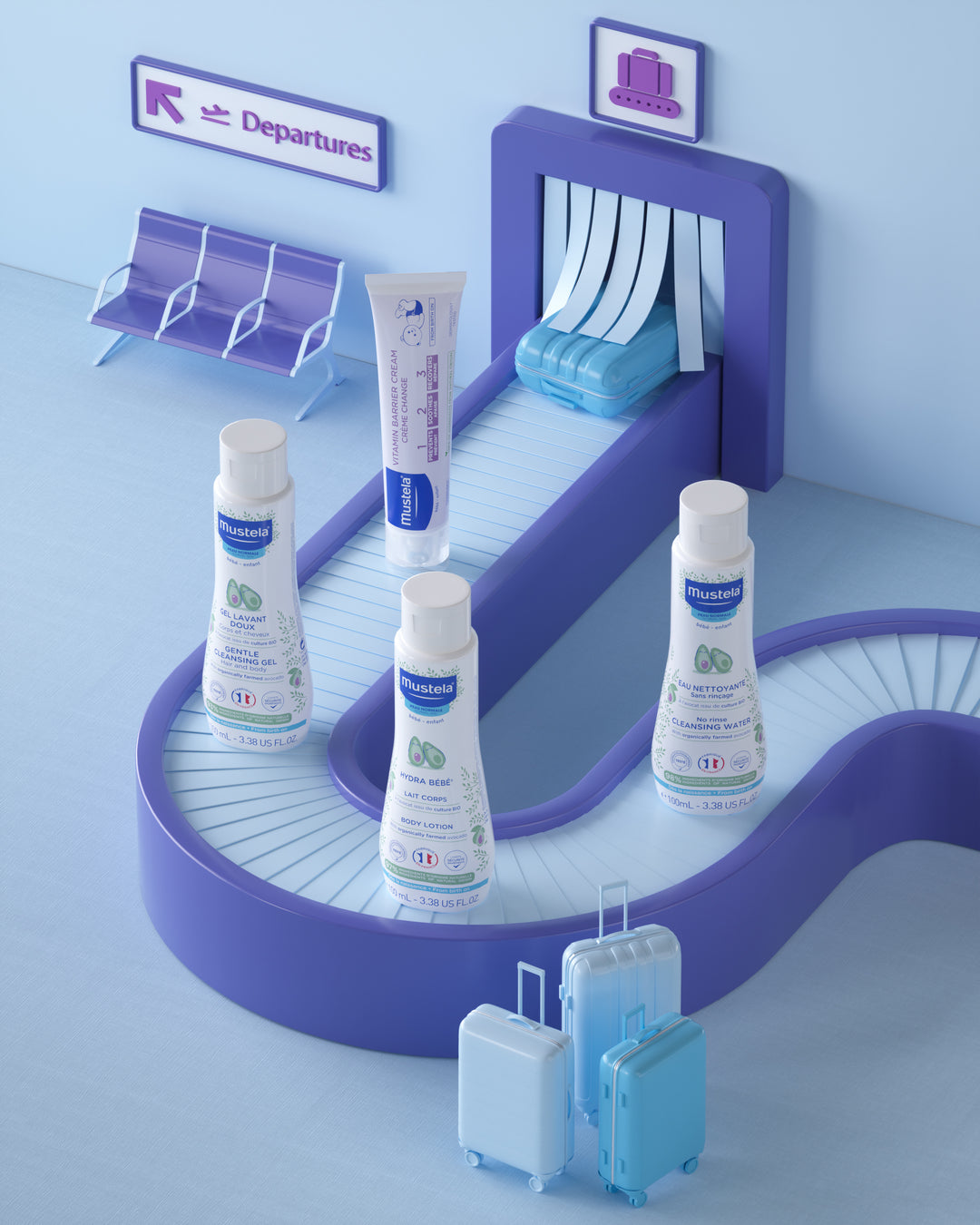 Travel Set - Baby Skincare Essentials - Normal Skin