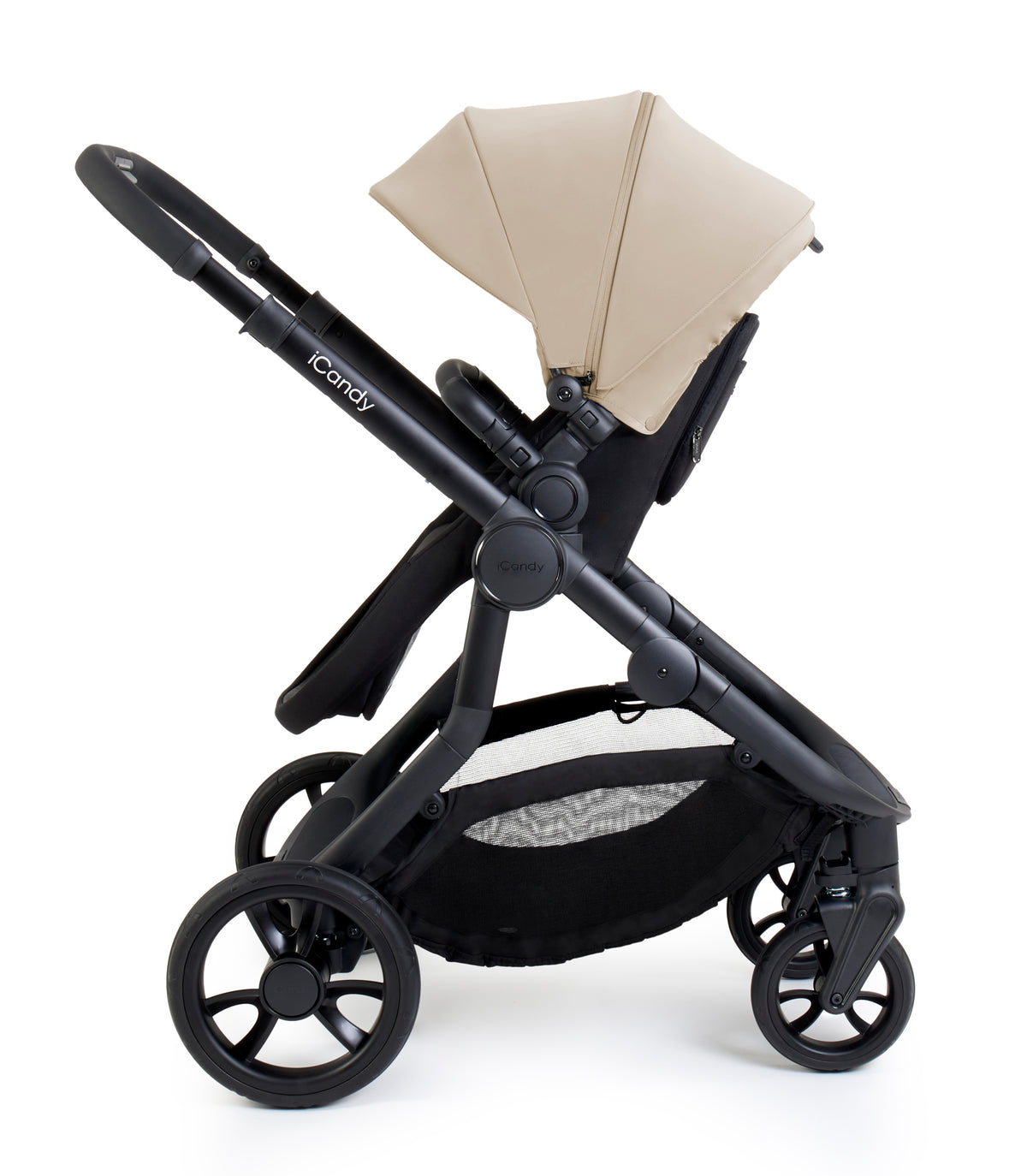 iCandy Orange 4 Pushchair - Latte + FREE Zazu Pram Rocker