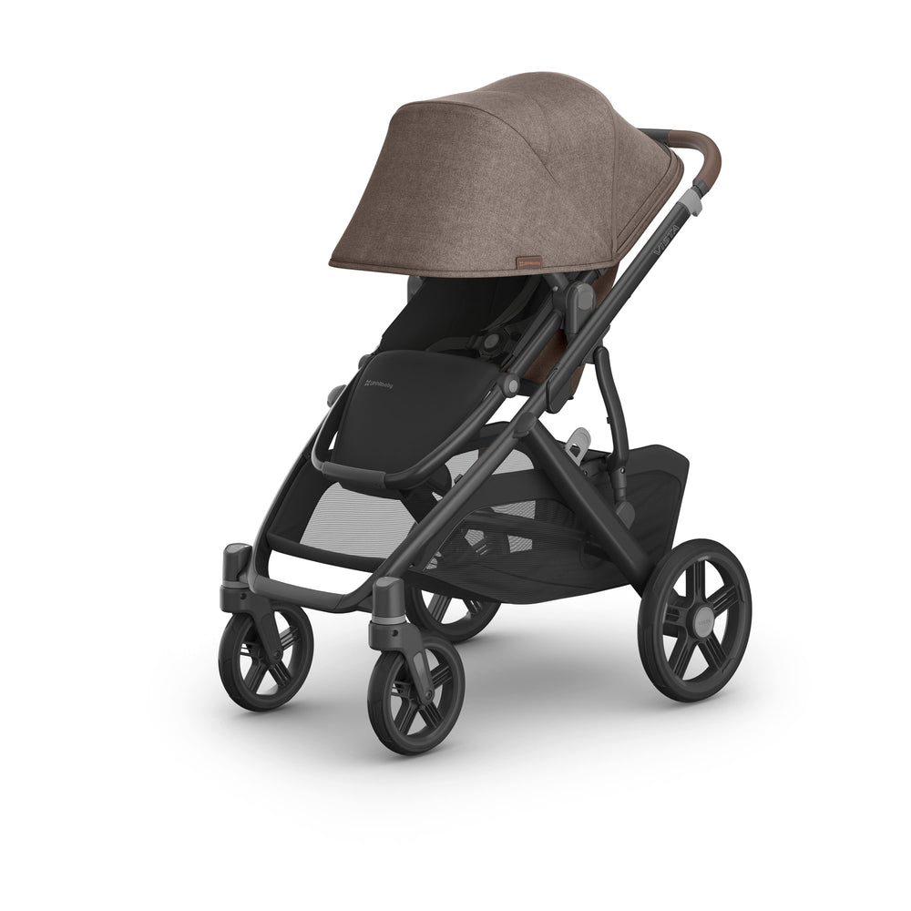 UPPAbaby Vista V3 Pram With Bassinet - Owen (Mocha Melange) + FREE Upper Adaptors
