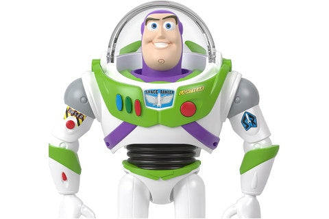 Disney Pixar Large Scale Feature Figure - Buzz with Rocket