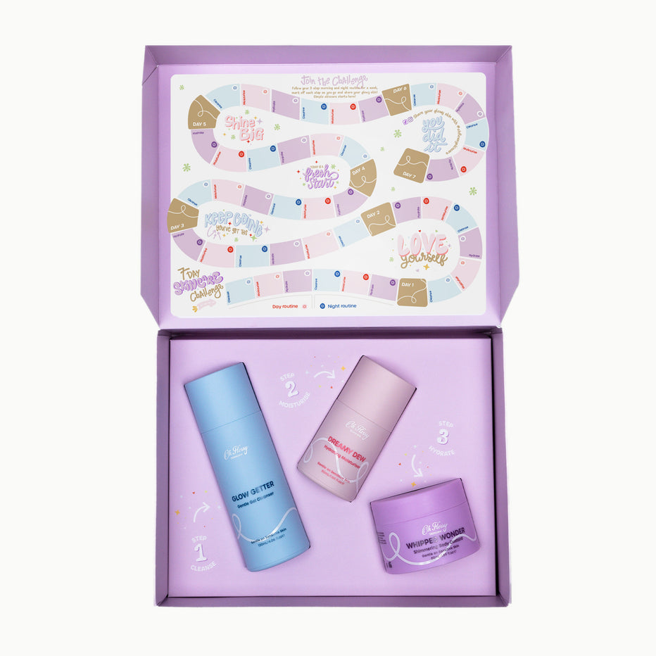 Oh Flossy Kids Skincare - Glowing Skin Essentials Kit