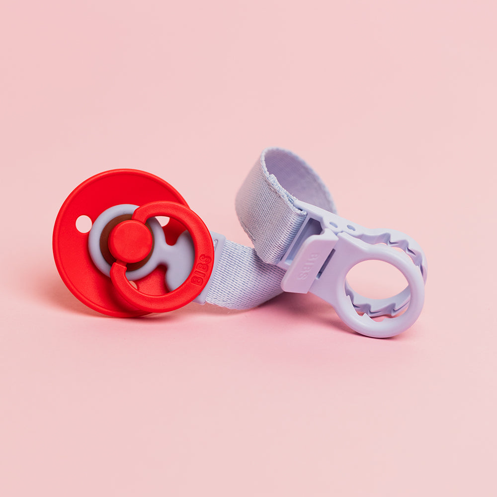 Bibs Pacifier Clip Loop - Ivory