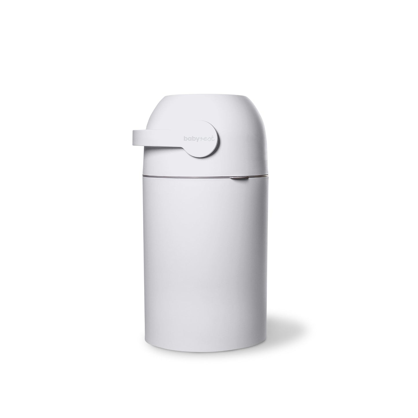 BabyRest Aster Nappy Bin - White