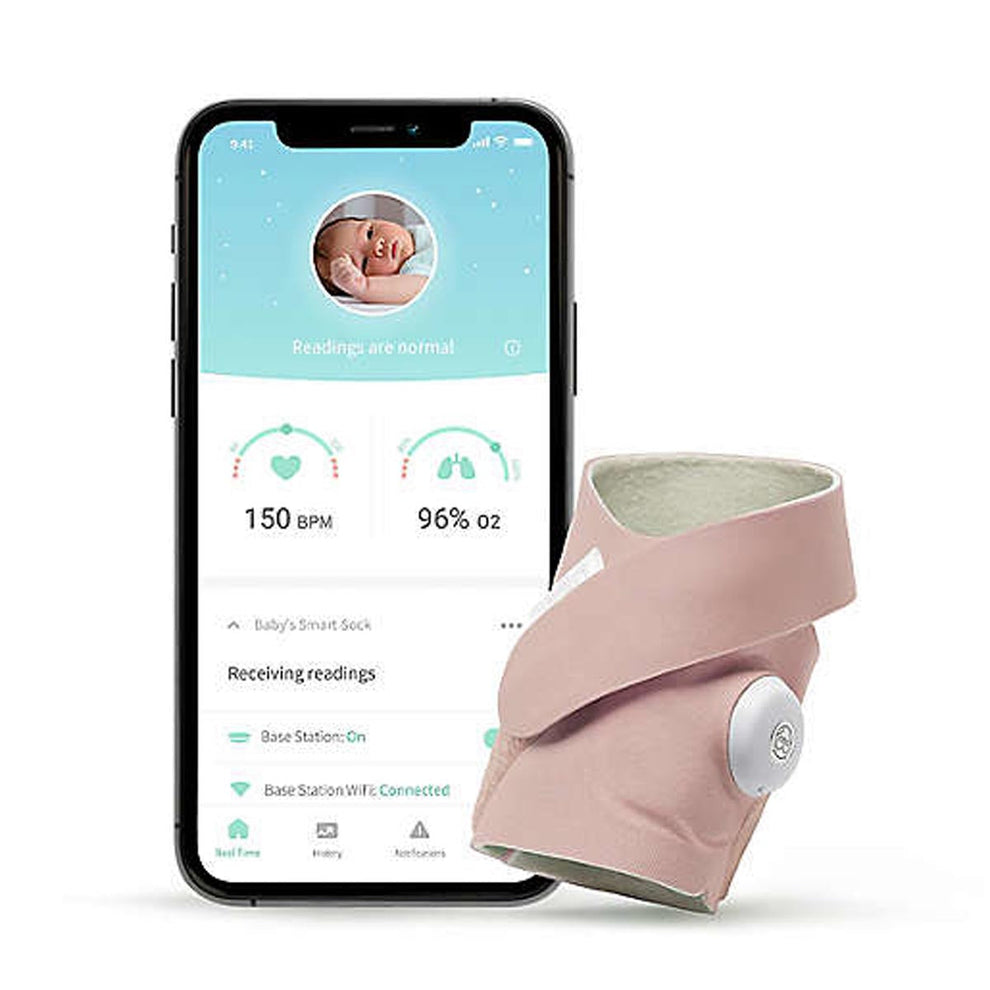 Owlet Smart Sock 3 Dusty Rose Take $20 Off At Checkout