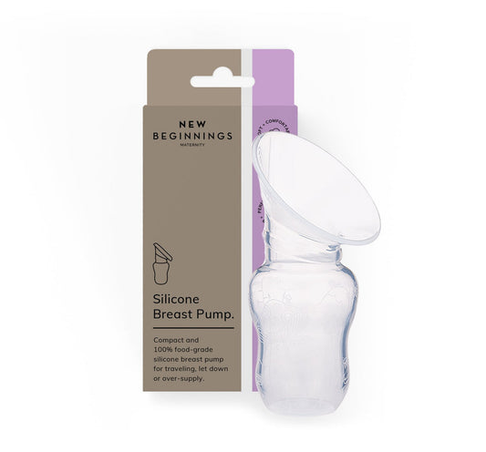 New Beginnings Silicone Manual Breast Pump