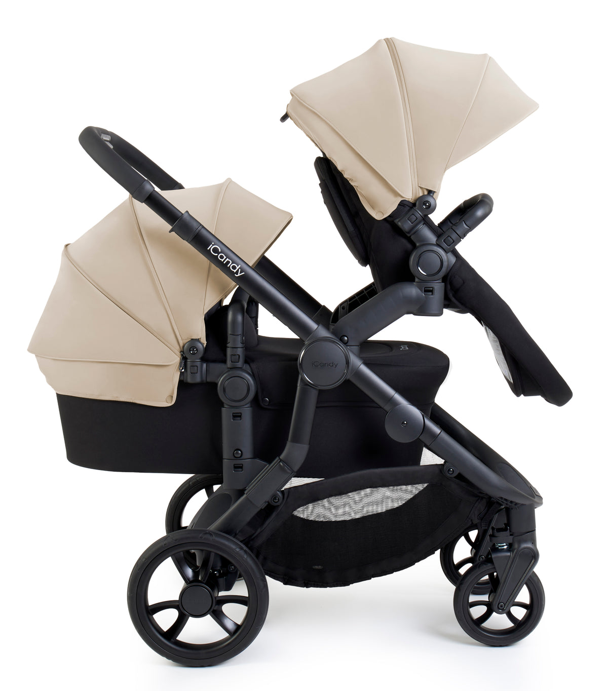 iCandy Orange 4 Pushchair - Latte + FREE Zazu Pram Rocker