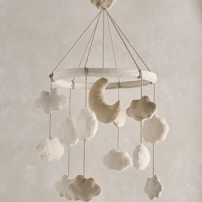 Mamas & Papas Musical Cot Mobile - Welcome to the World Duckling Cloud