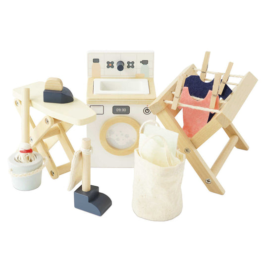 Le Toy Van Daisy Lane Laundry Room Set Doll House Furniture