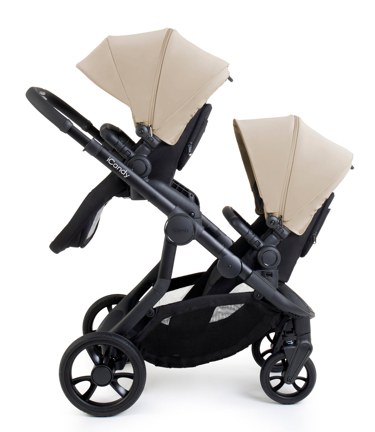 iCandy Orange 4 Pushchair - Latte + FREE Zazu Pram Rocker