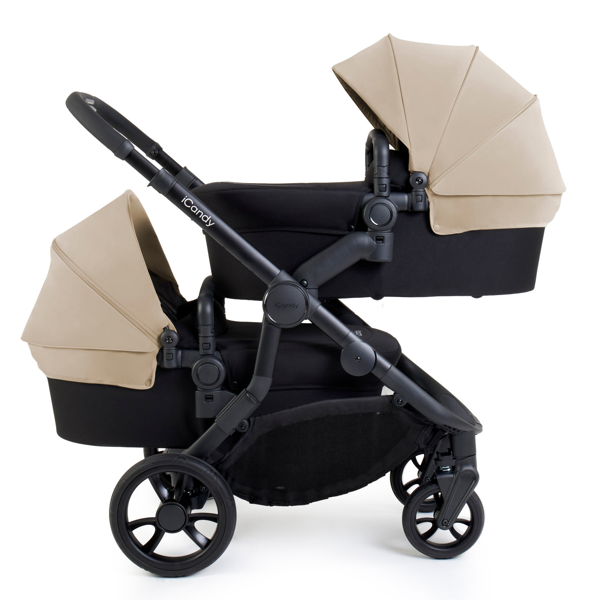 iCandy Orange 4 Pushchair - Latte + FREE Zazu Pram Rocker