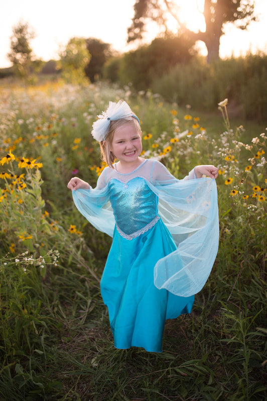 Book Week Ice Queen Dress with Cape - Size 3-4