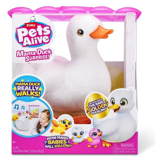 ZURU Pet's Alive Mama Duck and Babies