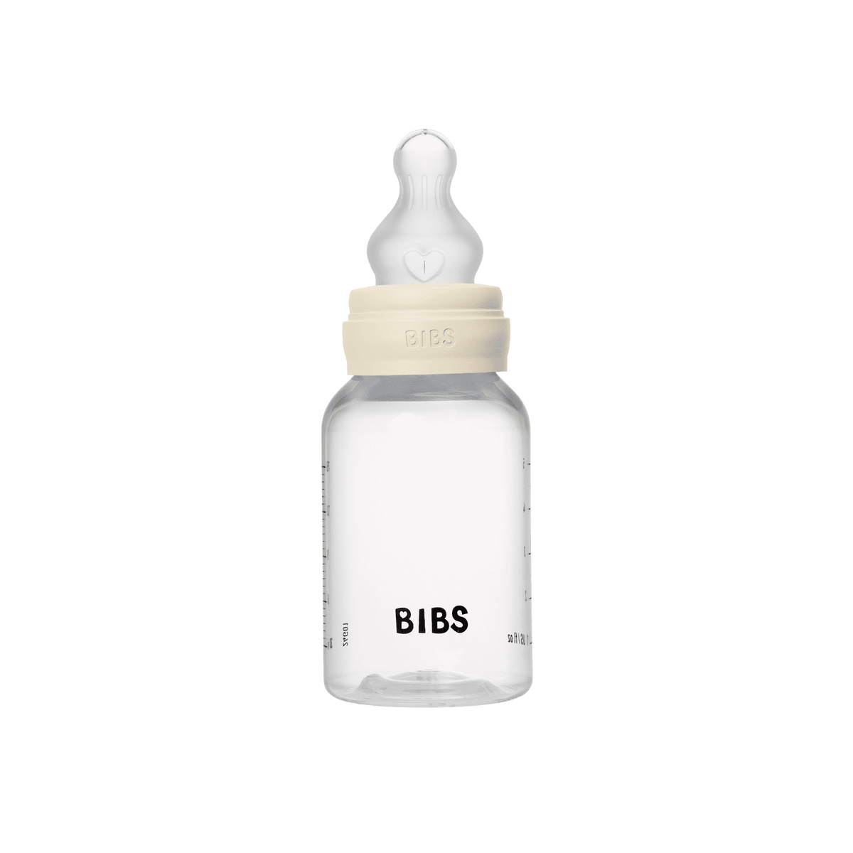 Bibs Baby Bottle Complete Set 150ml Silicone - Ivory