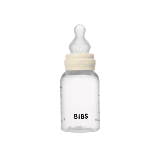 Baby Bottle Complete Set 150ml Silicone - Ivory