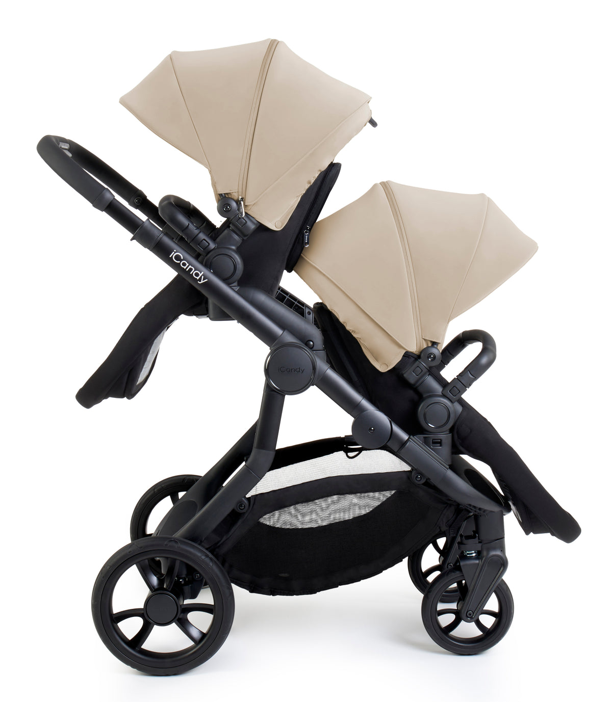 iCandy Orange 4 Pushchair - Latte + FREE Zazu Pram Rocker