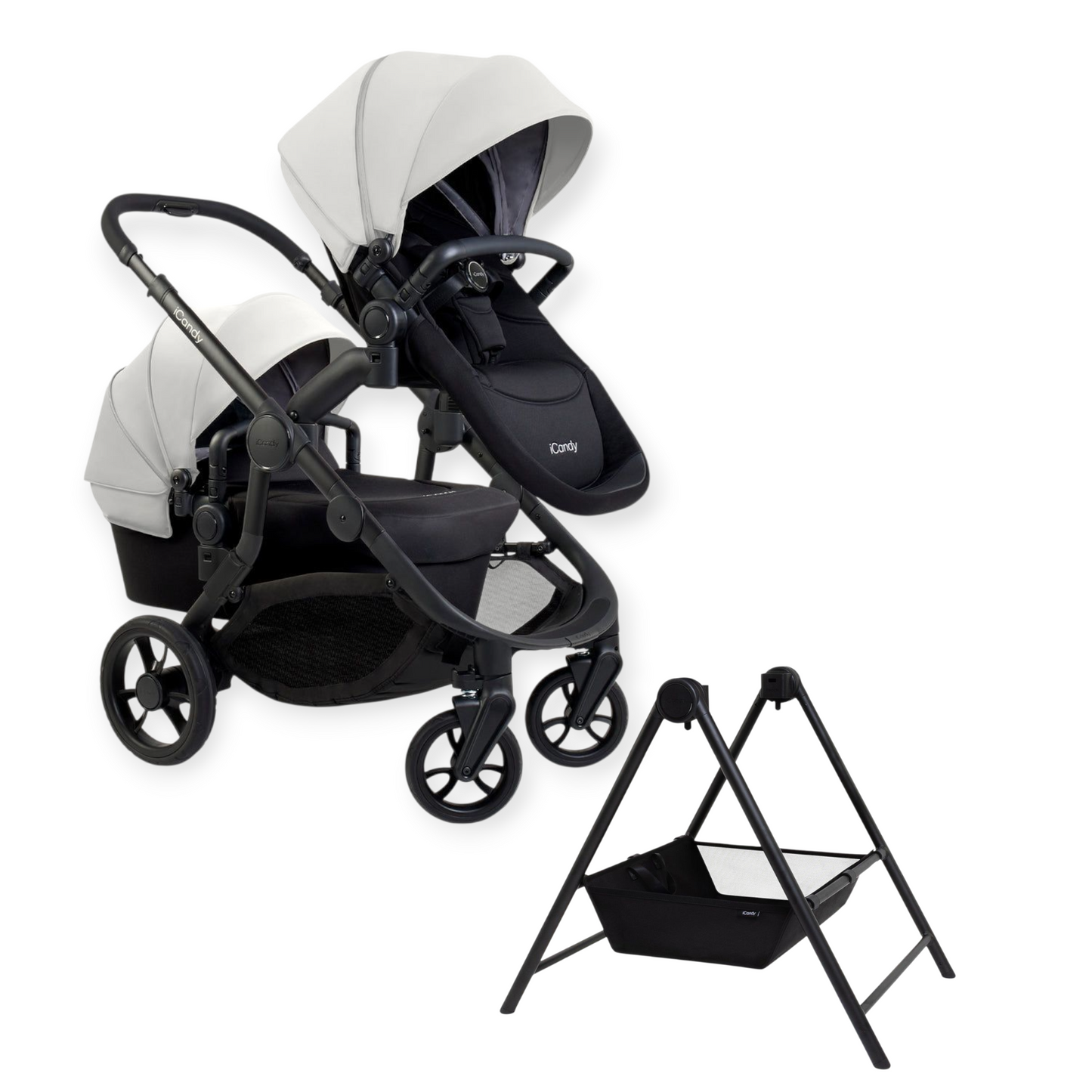 iCandy Orange 4 Pushchair - Glacier + FREE iCandy MiStand