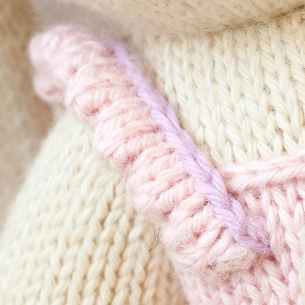 Cuddle + Kind Little Briar the bunny - Peony Pink 13"