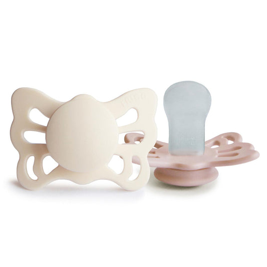 FRIGG Butterfly Pacifier 2 Pack Silicone
