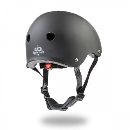 Kinderfeets Toddler Bike Helmet - Matte Black