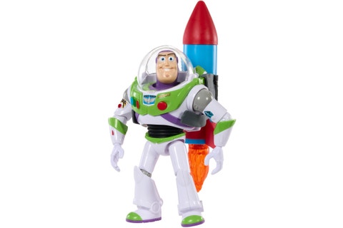 Disney Pixar Large Scale Feature Figure - Buzz with Rocket