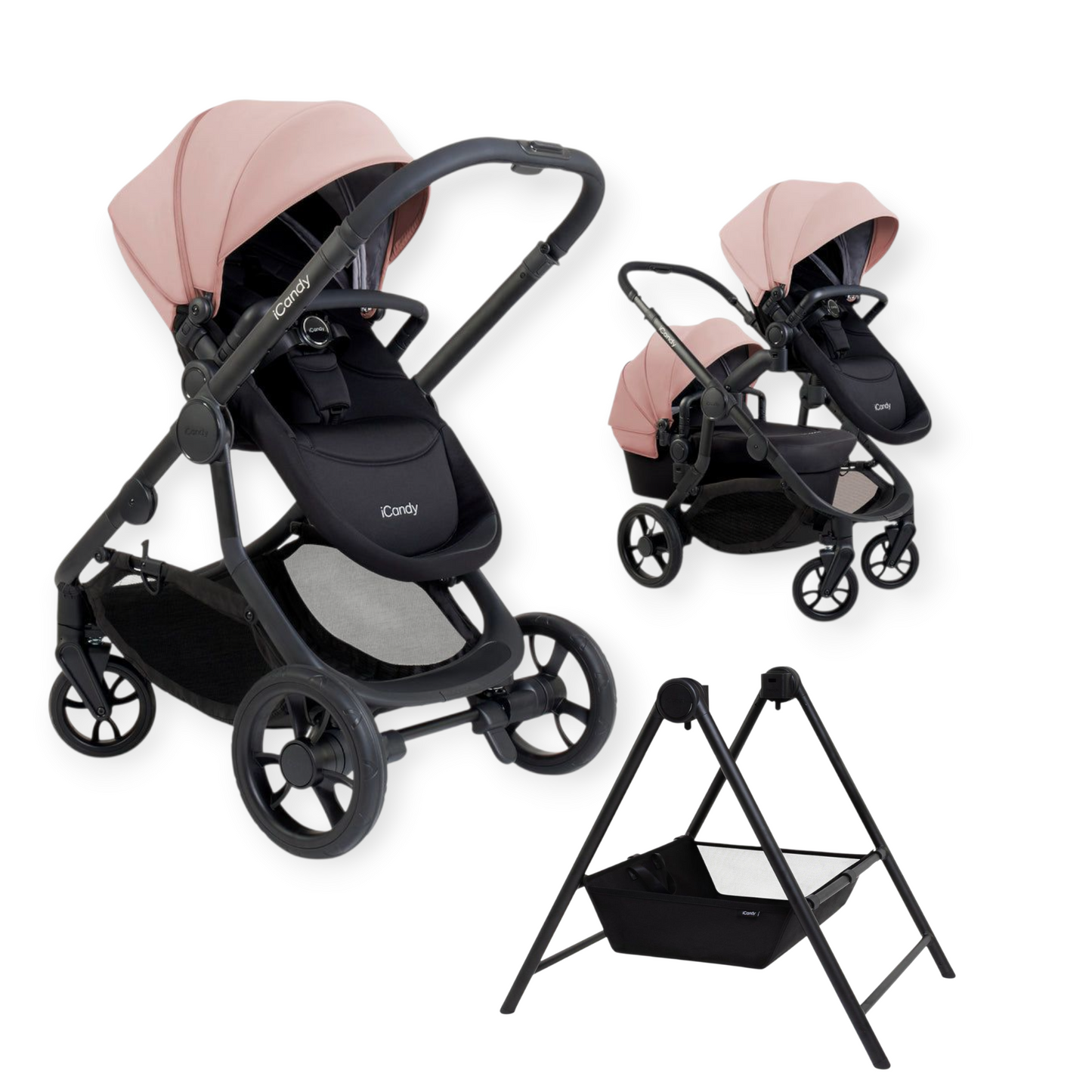 iCandy Orange 4 Pushchair - Rose + FREE iCandy MiStand