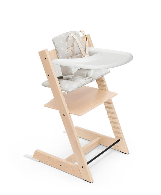 Stokke Tripp Trapp Bundle - Chair - Baby Set - Tray - Cushion
