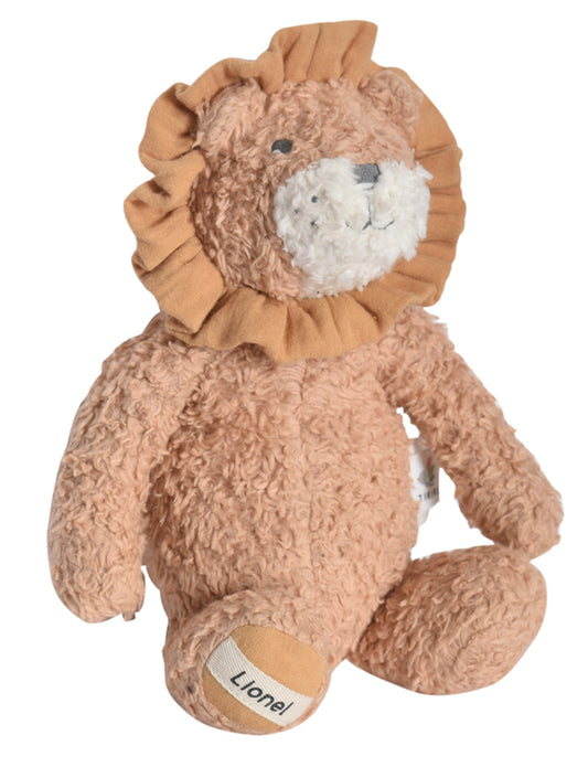Tikiri Lionel The Lion Organic Plush