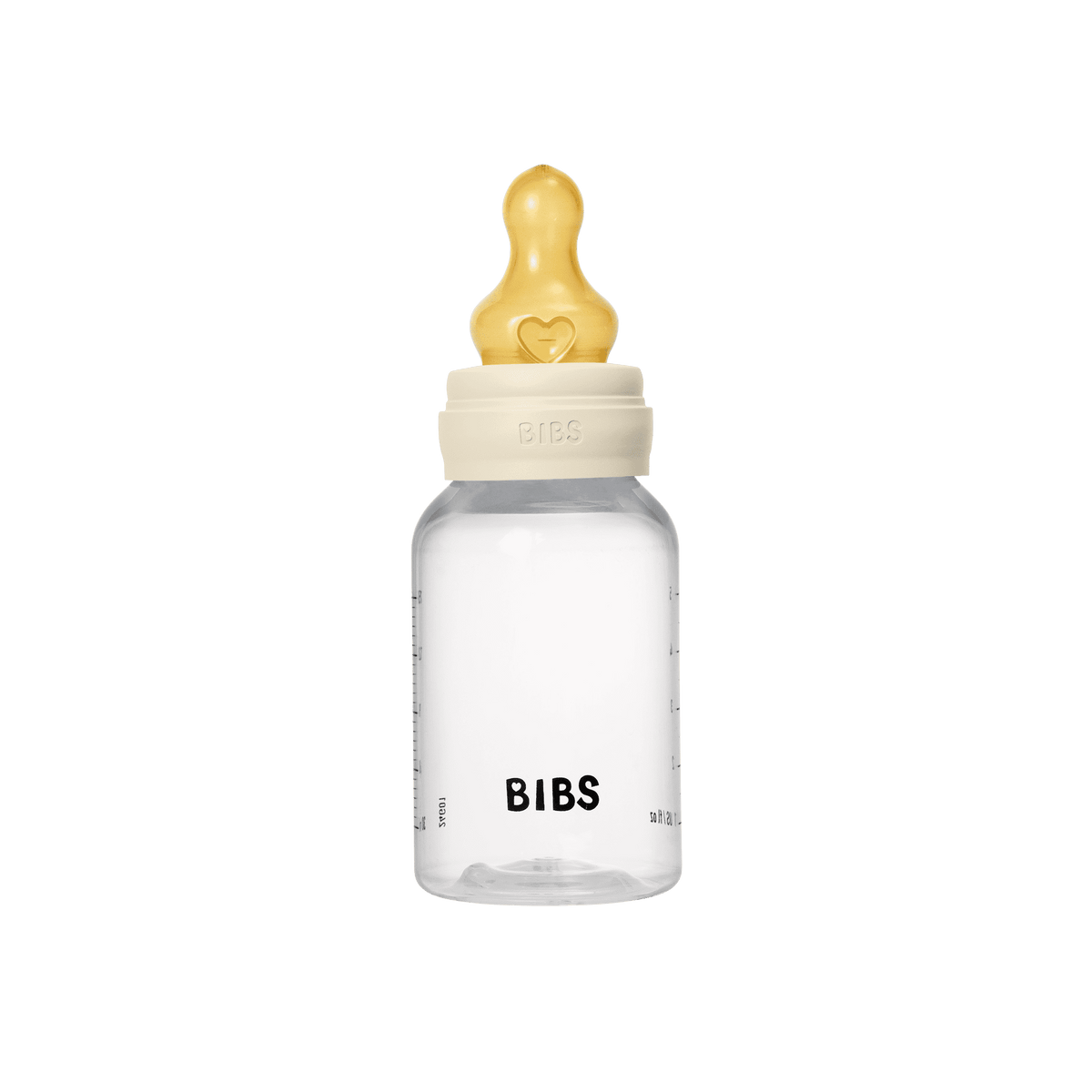 Bibs Baby Bottle Complete Set 150ml Latex - Ivory