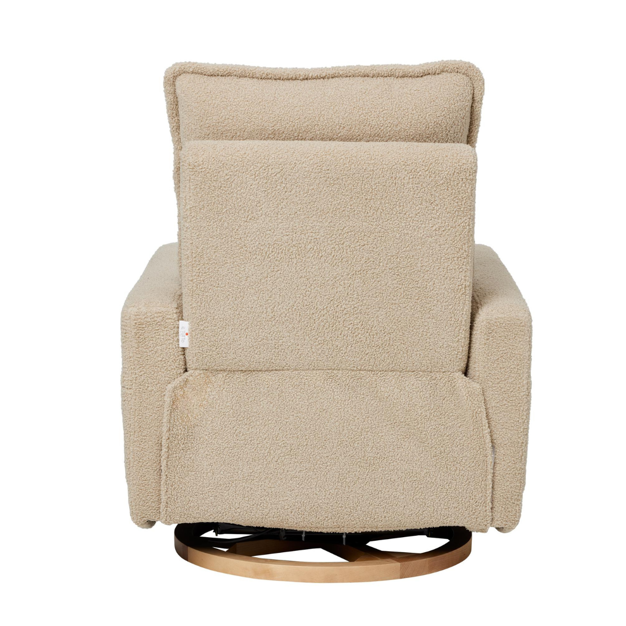 il Tutto Louie Electric Recliner Glider Nursery Chair - Taupe Teddy