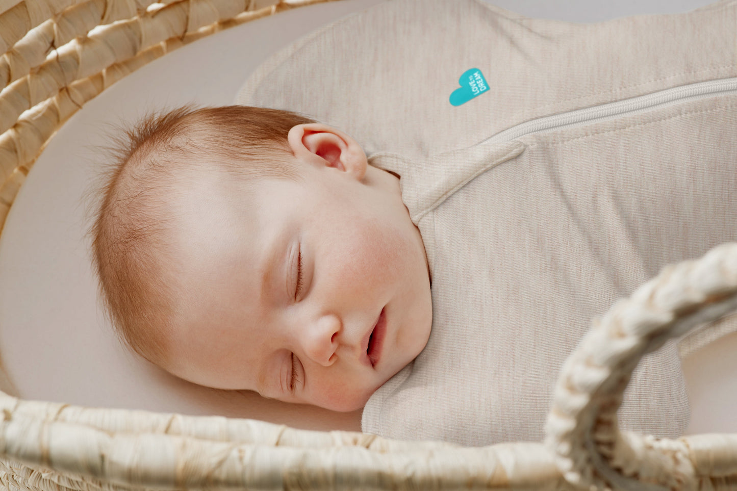 LOVE 2 DREAM SWADDLE UP 1.0T STRETCH COTTON - OATMEAL