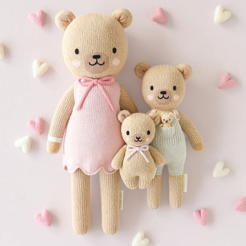 Cuddle + Kind Baby Honey Bear - Lavender