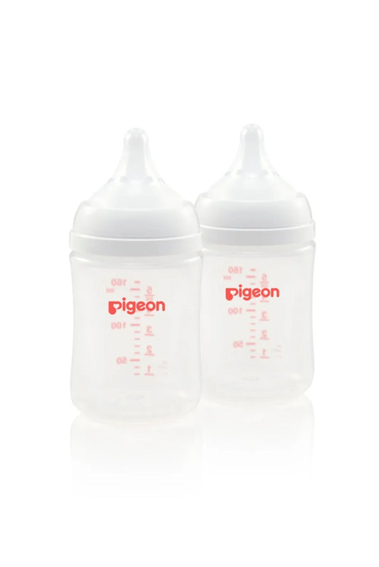 PIGEON SOFTOUCH BPP BOTTLE PP 160ML TWIN PACK