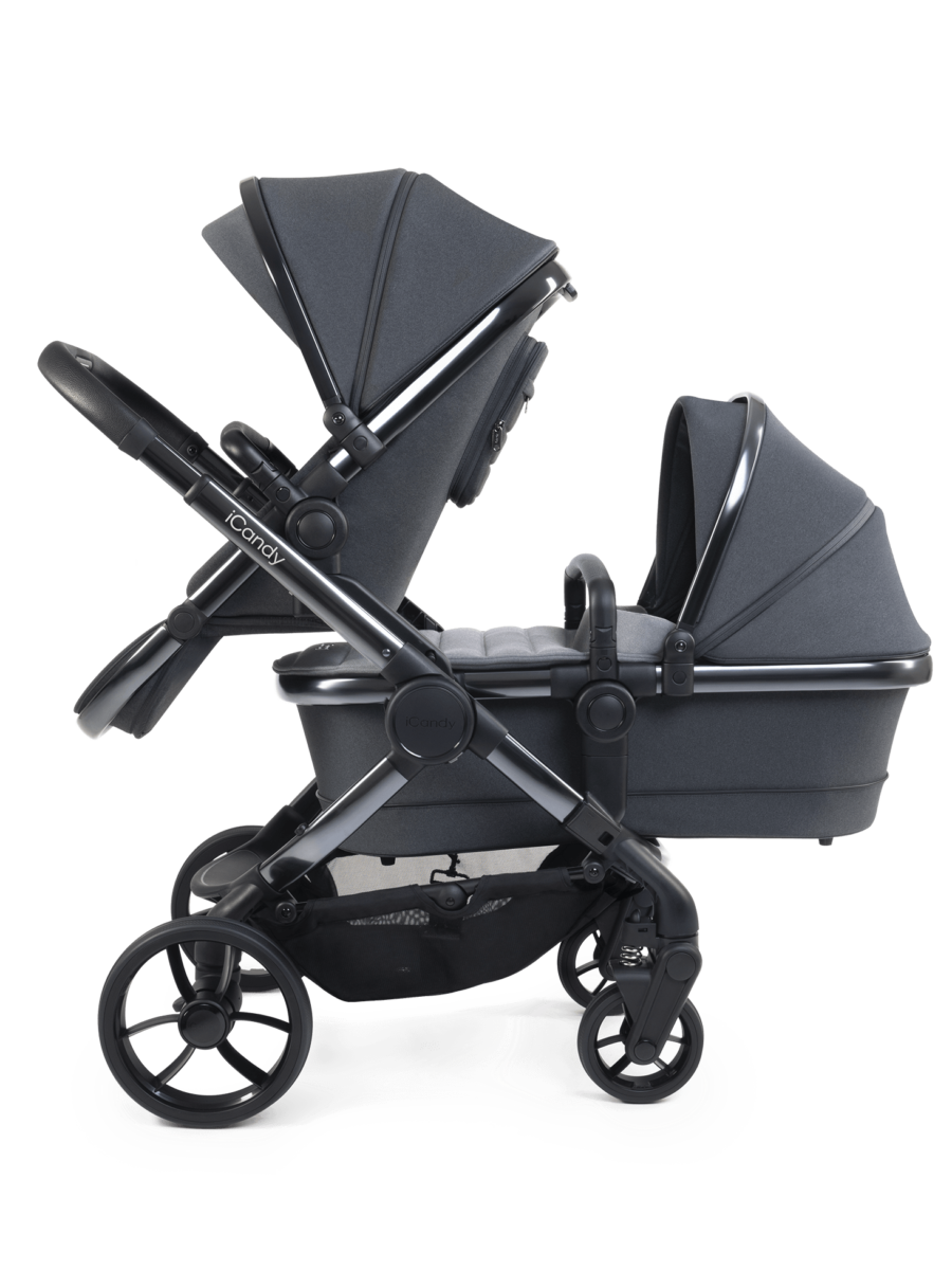 iCandy Peach 7 Pram - Truffle + FREE Zazu Pram Rocker