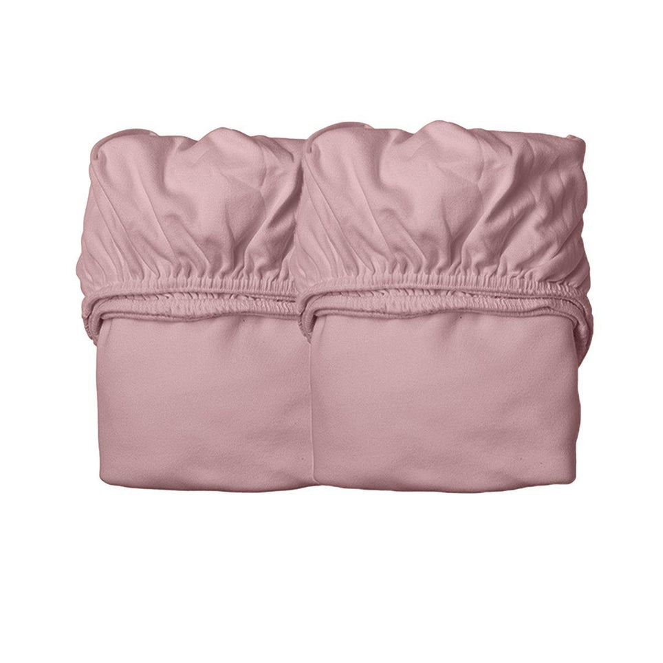 Leander Organic Baby Cot Sheets For Classic, Linea & Luna 120cm Cots - 2 Pack