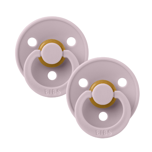 Bibs Dusky Lilac Round, Latex (2pk)