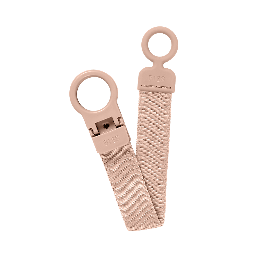 Bibs Pacifier Clip Loop - Ivory