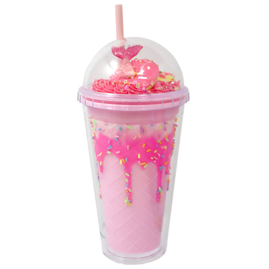 Mermaid Drinking Cup - Pink