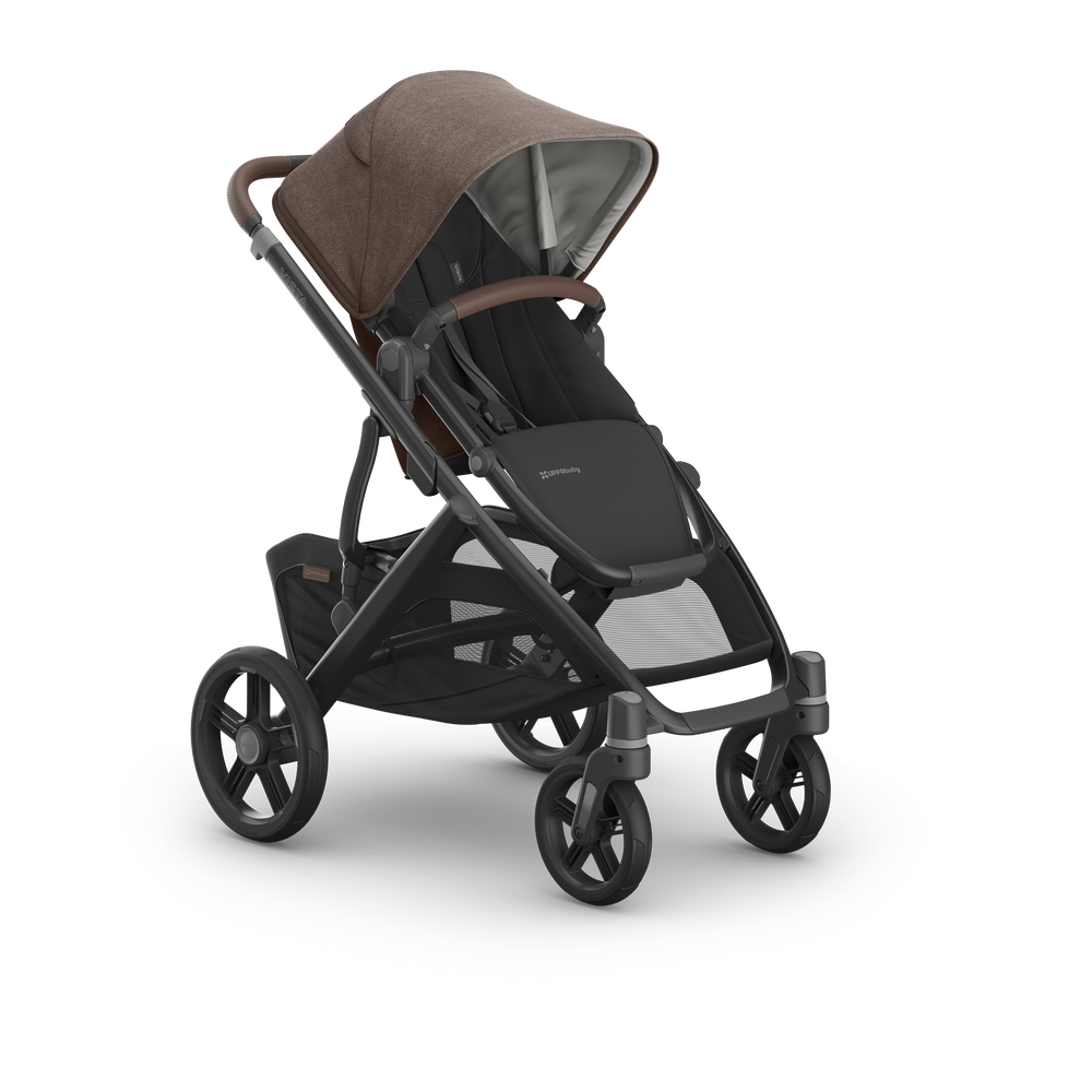 UPPAbaby Vista V3 Pram With Bassinet - Owen (Mocha Melange) + FREE Upper Adaptors
