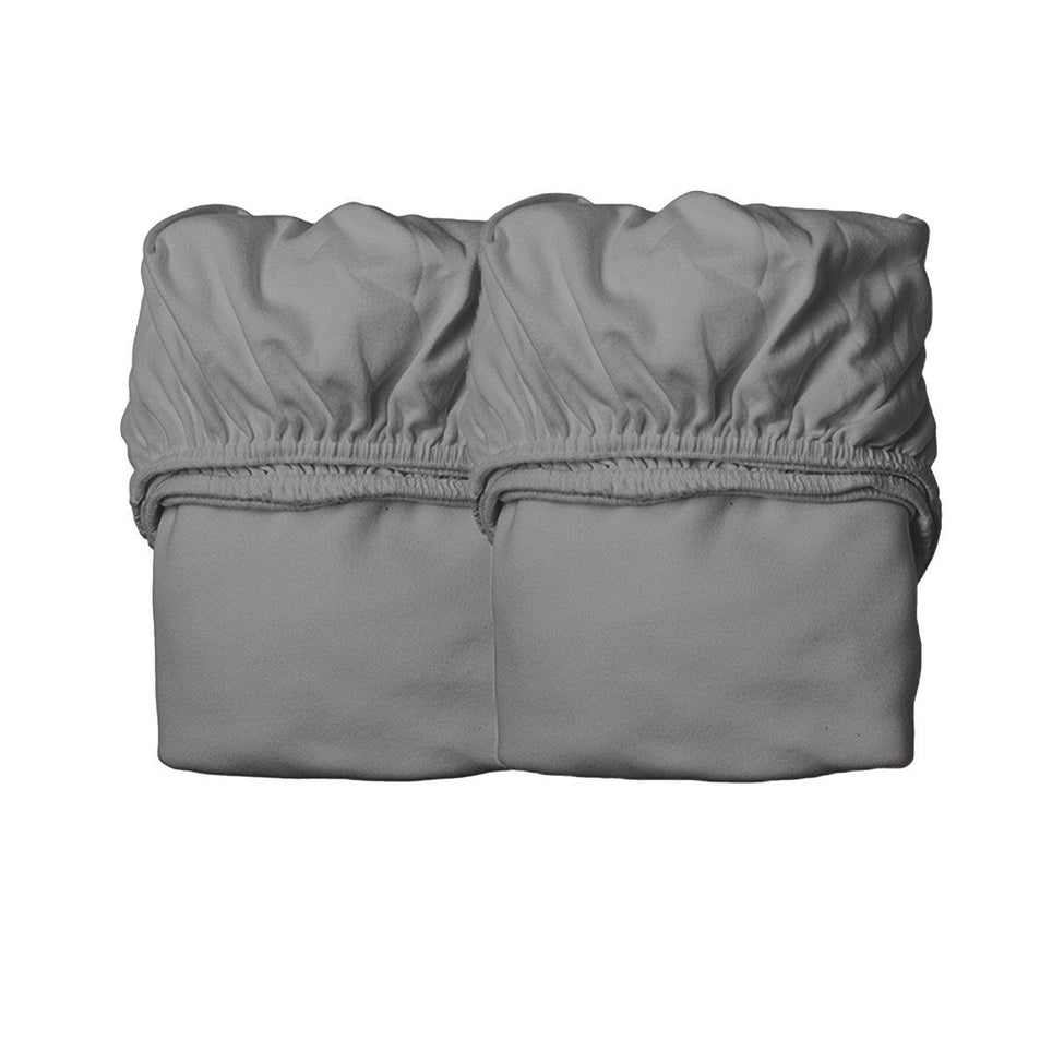 Leander Organic Baby Cot Sheets For Classic, Linea & Luna 120cm Cots - 2 Pack