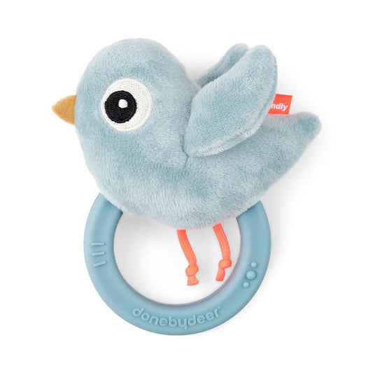 Done by Deer Sensory Ring with Teether Birdee