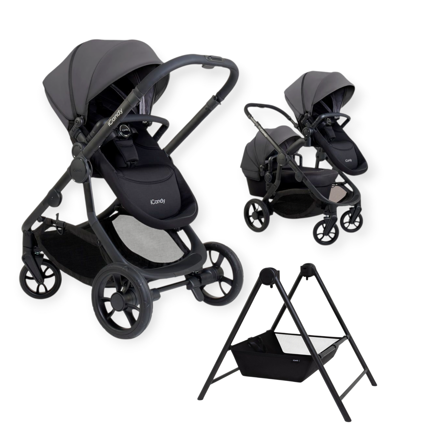 iCandy Orange 4 Pushchair - Fossil + FREE iCandy MiStand