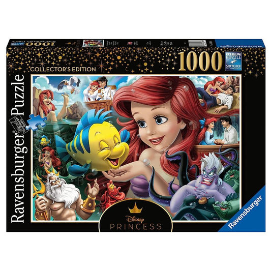 RAVENSBURGER 1000 PIECE DISNEY PRINCESS COLLECTORS EDITION THE LITTLE MERMAID