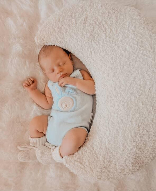 Luna Mae Baby Nursing Pillow - Moon