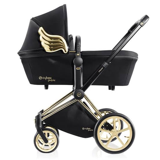 Cybex Priam V25 Pram Wings by Jeremy Scott Bundle With Lux Carrycot