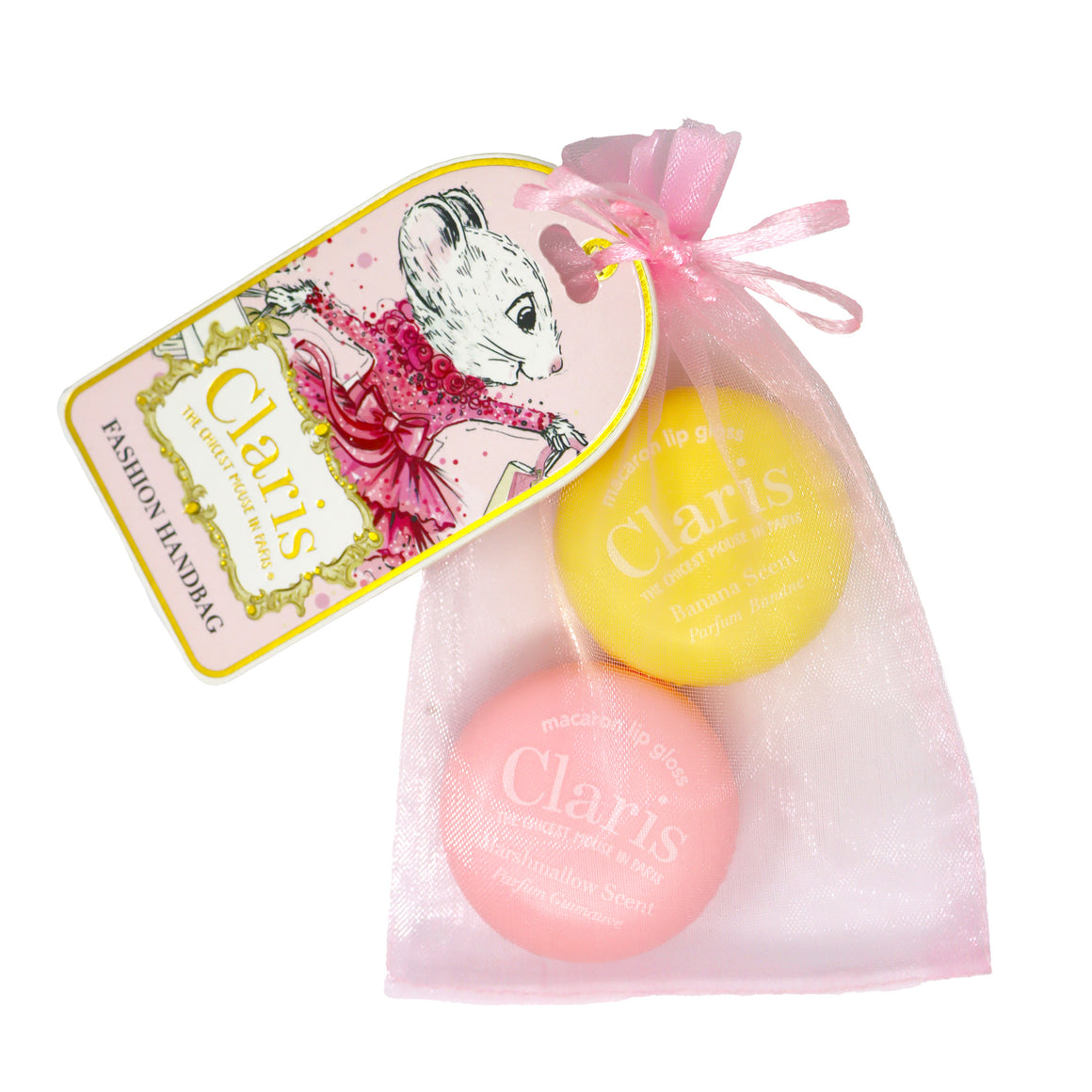 Claris Macaron Lip Gloss Set