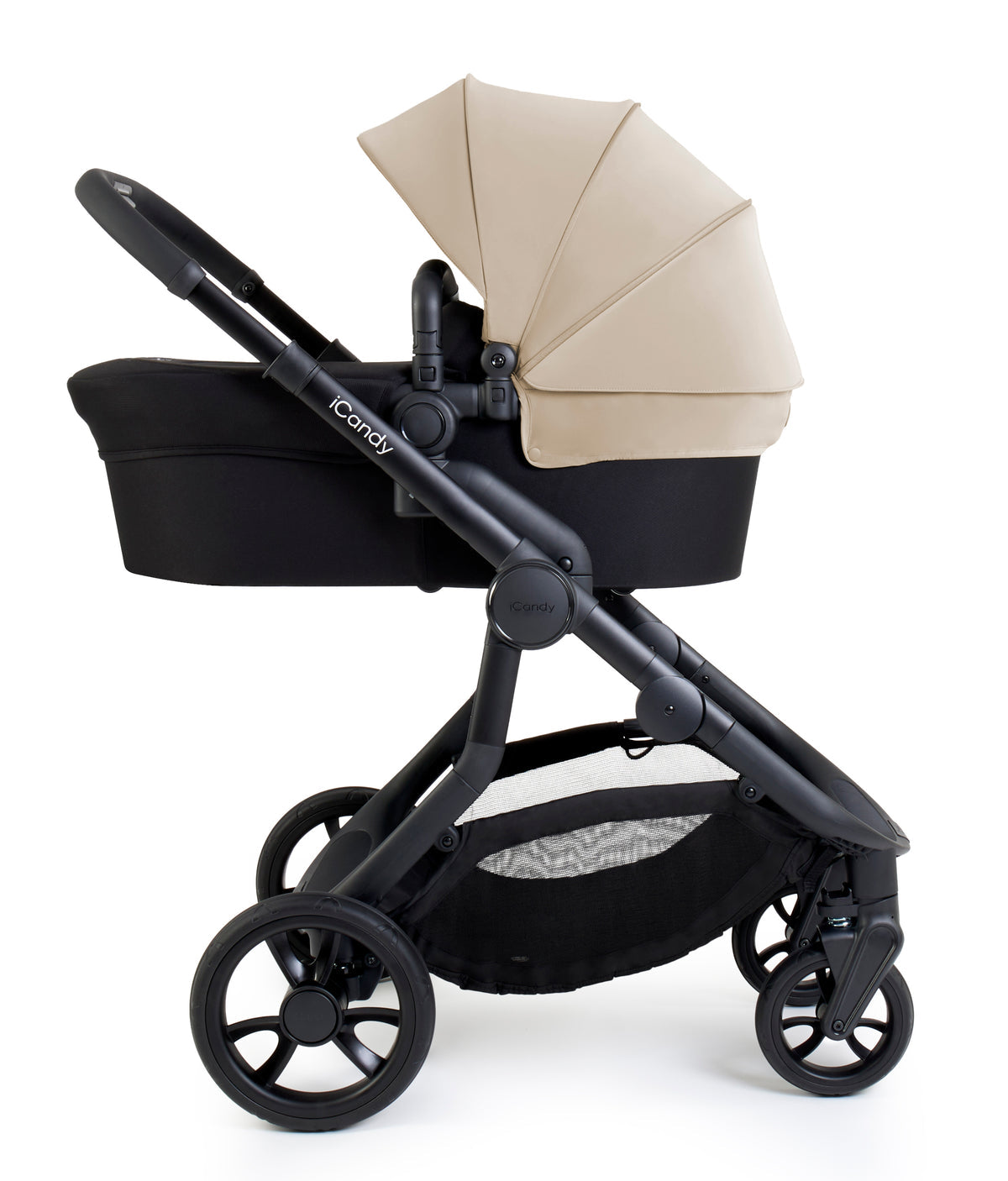 iCandy Orange 4 Pushchair - Latte + FREE Zazu Pram Rocker