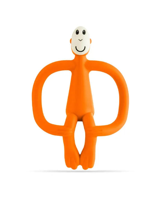 Matchstick Monkey Orange Teething Toy and Gel Applicator