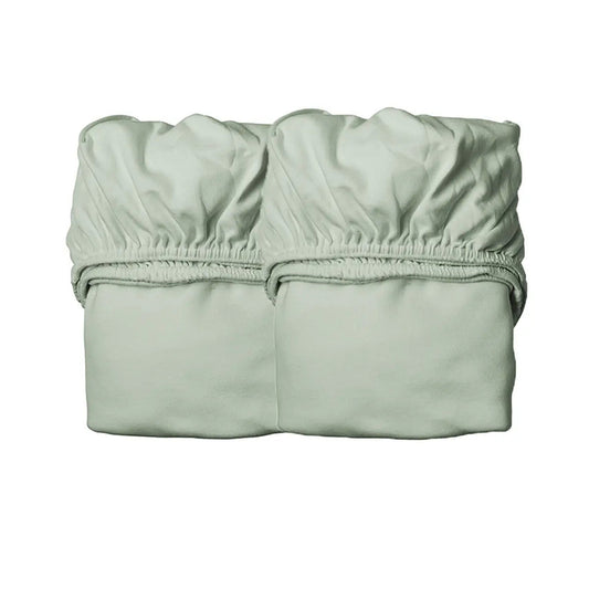 Leander Organic Junior Cot Sheets - Euro 140 x 70 x 10cm
