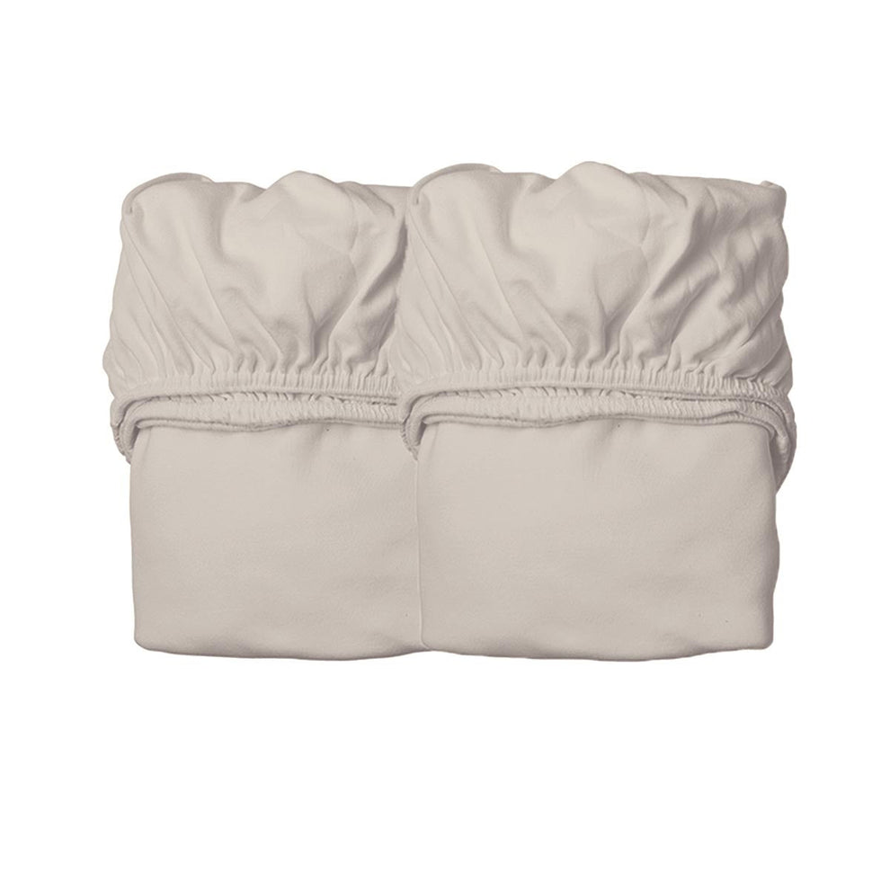 Leander Organic Baby Cot Sheets For Classic, Linea & Luna 120cm Cots - 2 Pack